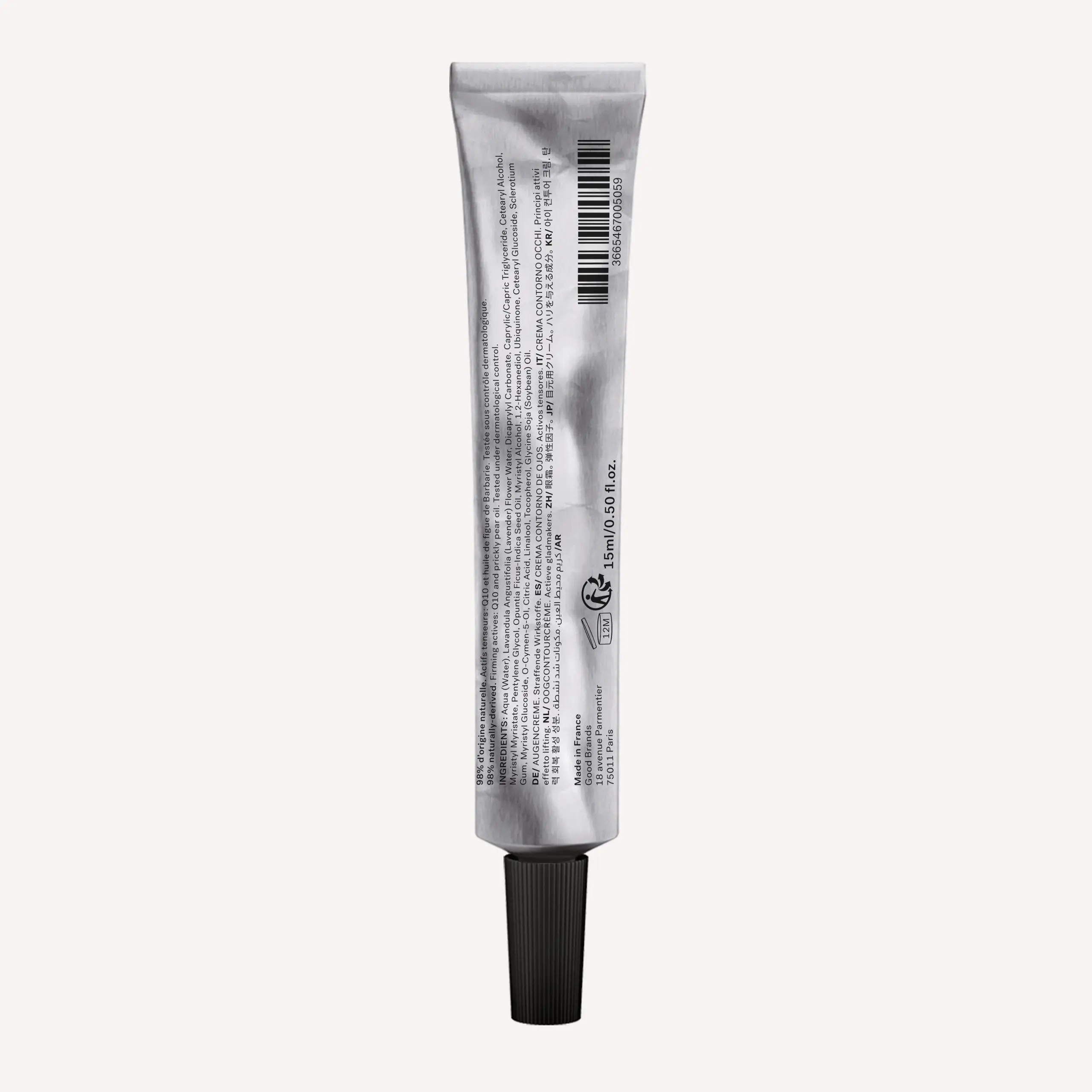 Eye Cream for Fine Lines and Wrinkles — 1% Q10 + Prickly Pear Oil