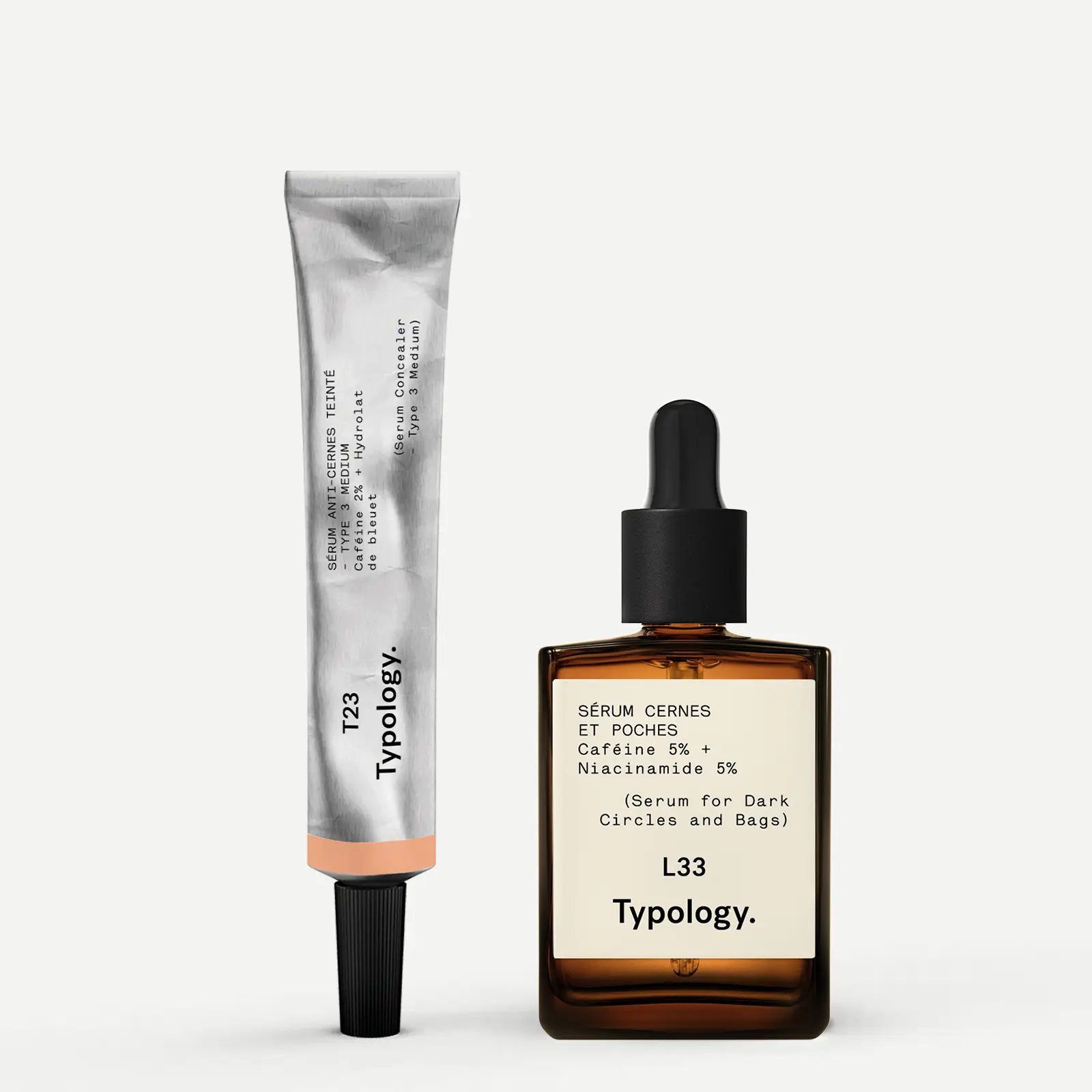 Serum for Dark Circles and Bags — 5% Caffeine + 5% Niacinamide
