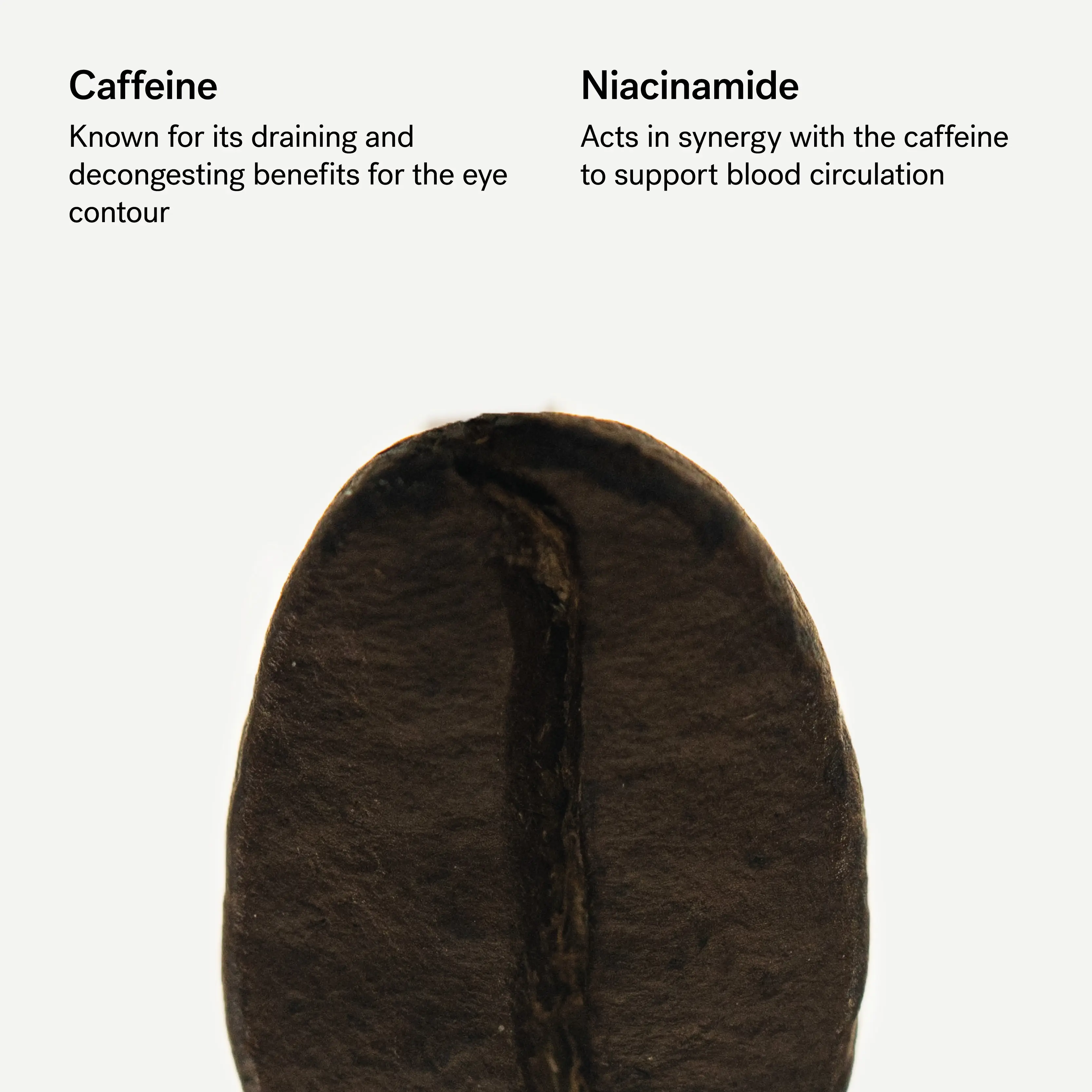 Serum for Dark Circles and Bags — 5% Caffeine + 5% Niacinamide