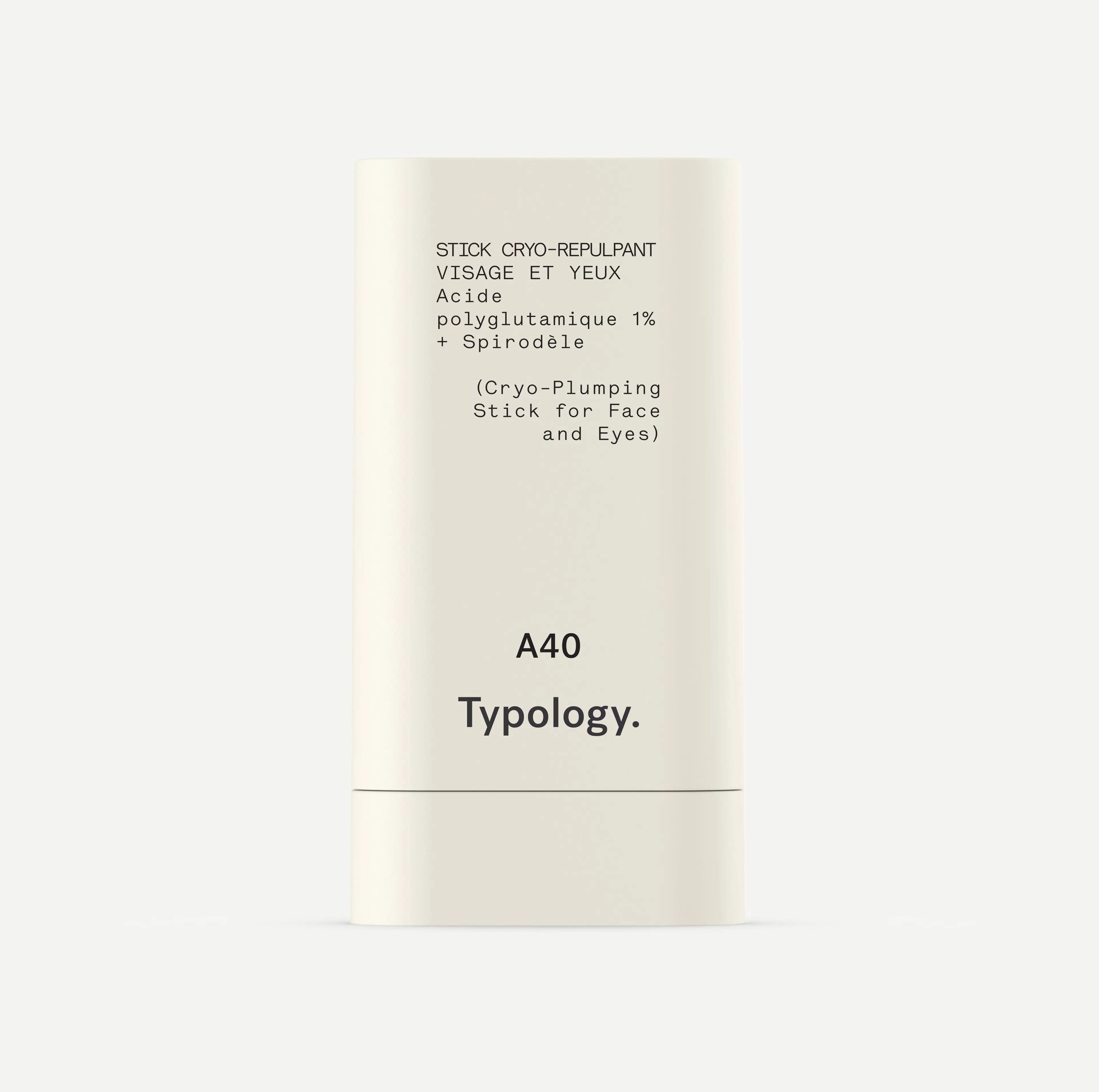 Cryo-Plumping Stick for Face and Eyes — 1% Polyglutamic Acid + Spirodela 1 Cryo-Plumping Stick for Face and Eyes — 1% Polyglutamic Acid + Spirodela