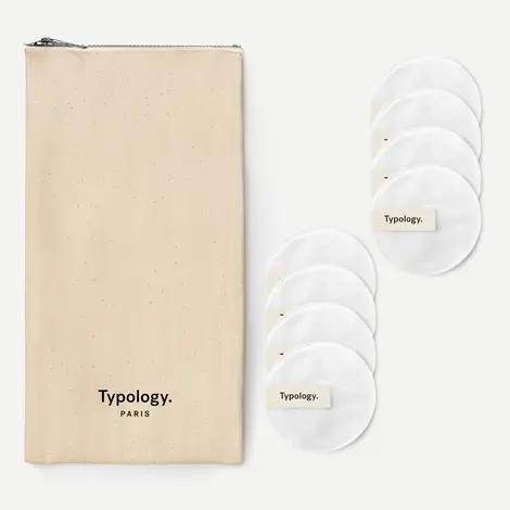 Reusable Makeup Removal Rounds — 8 Bamboo Pads + Pouch