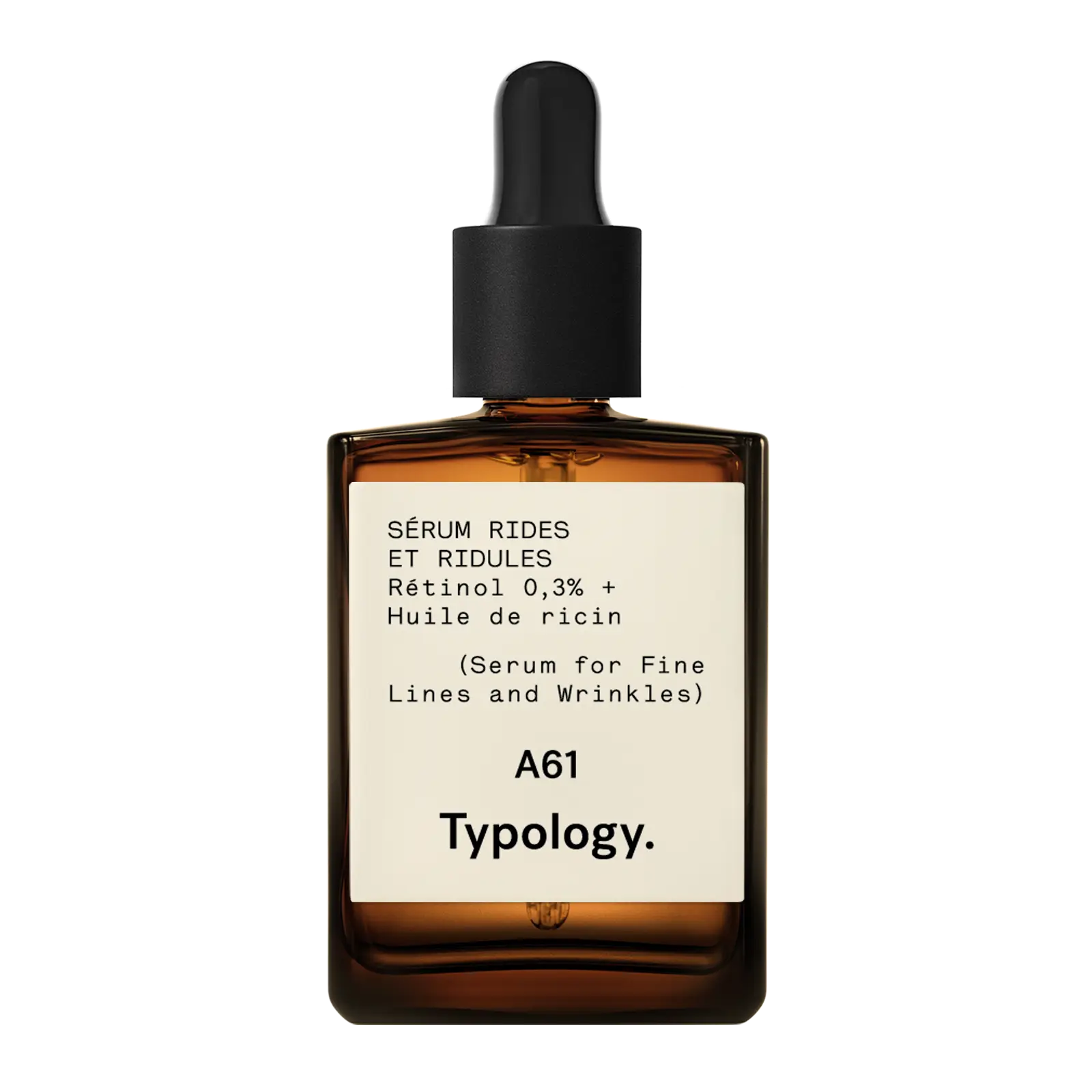 Serum for Fine Lines and Wrinkles — 0.3% Retinol + Castor Oil