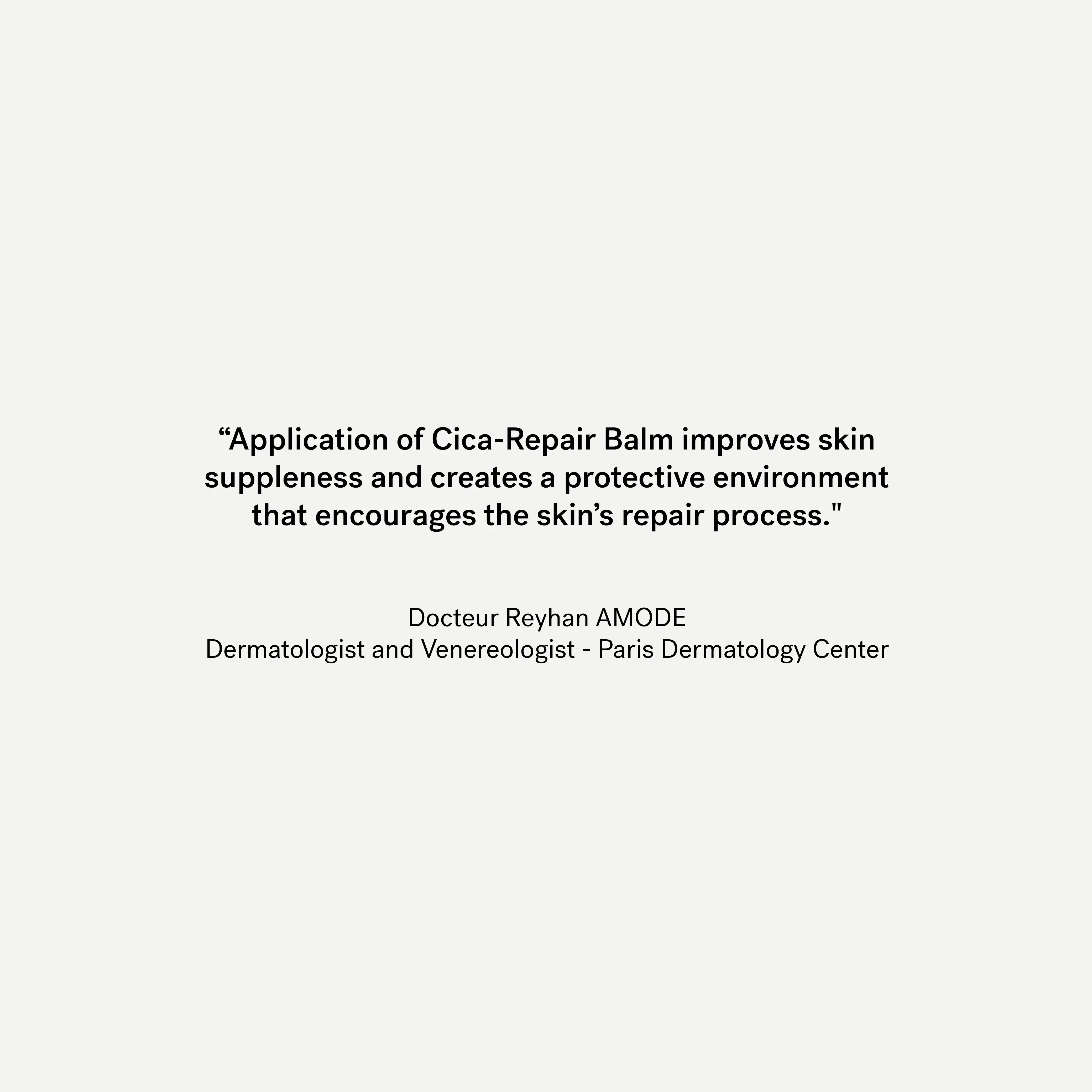 Repairing Cica-Balm — 0.5% Zinc-Copper Complex + Centella Asiatica