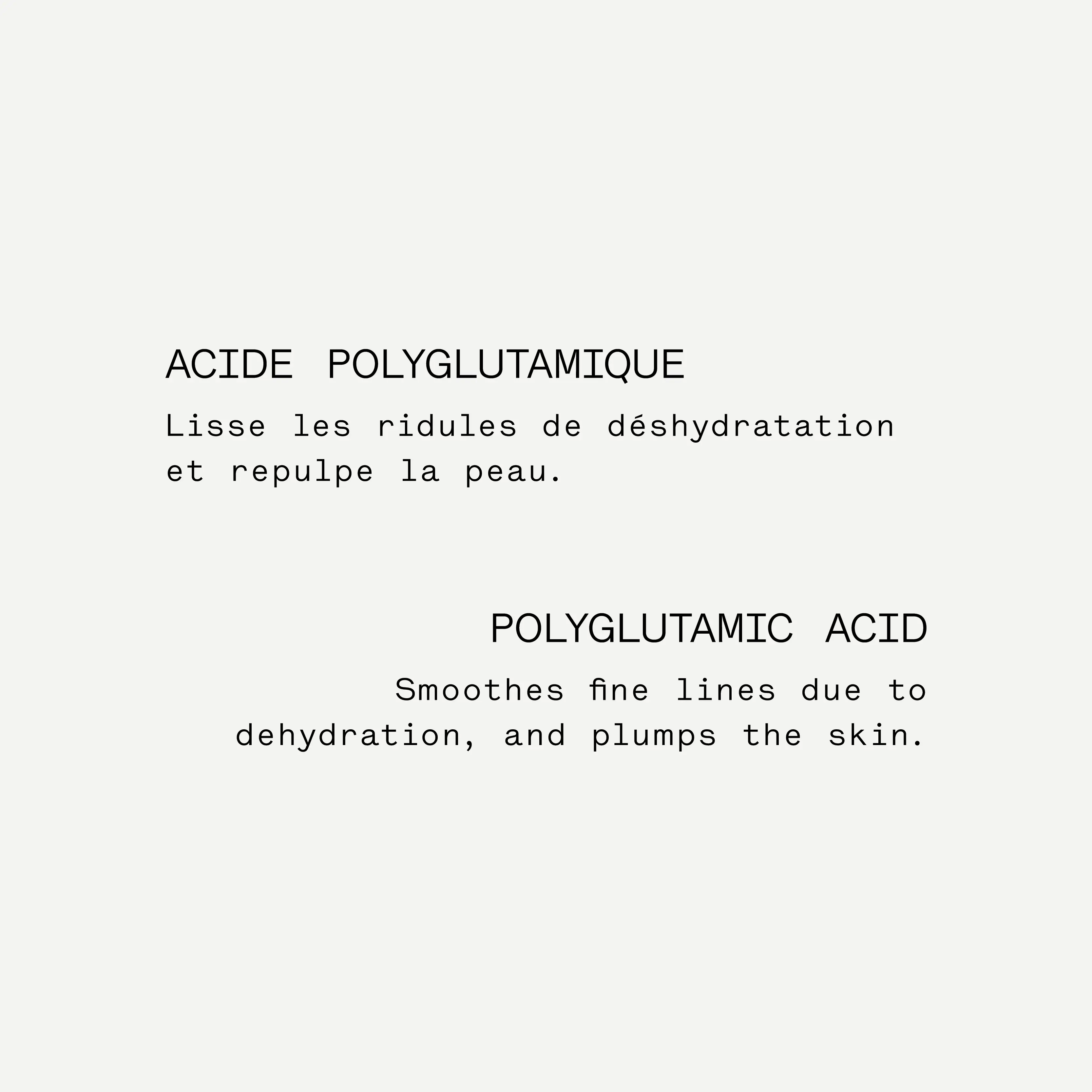 Plumping Serum — 3% Polyglutamic Acid + Red Seaweed Extract