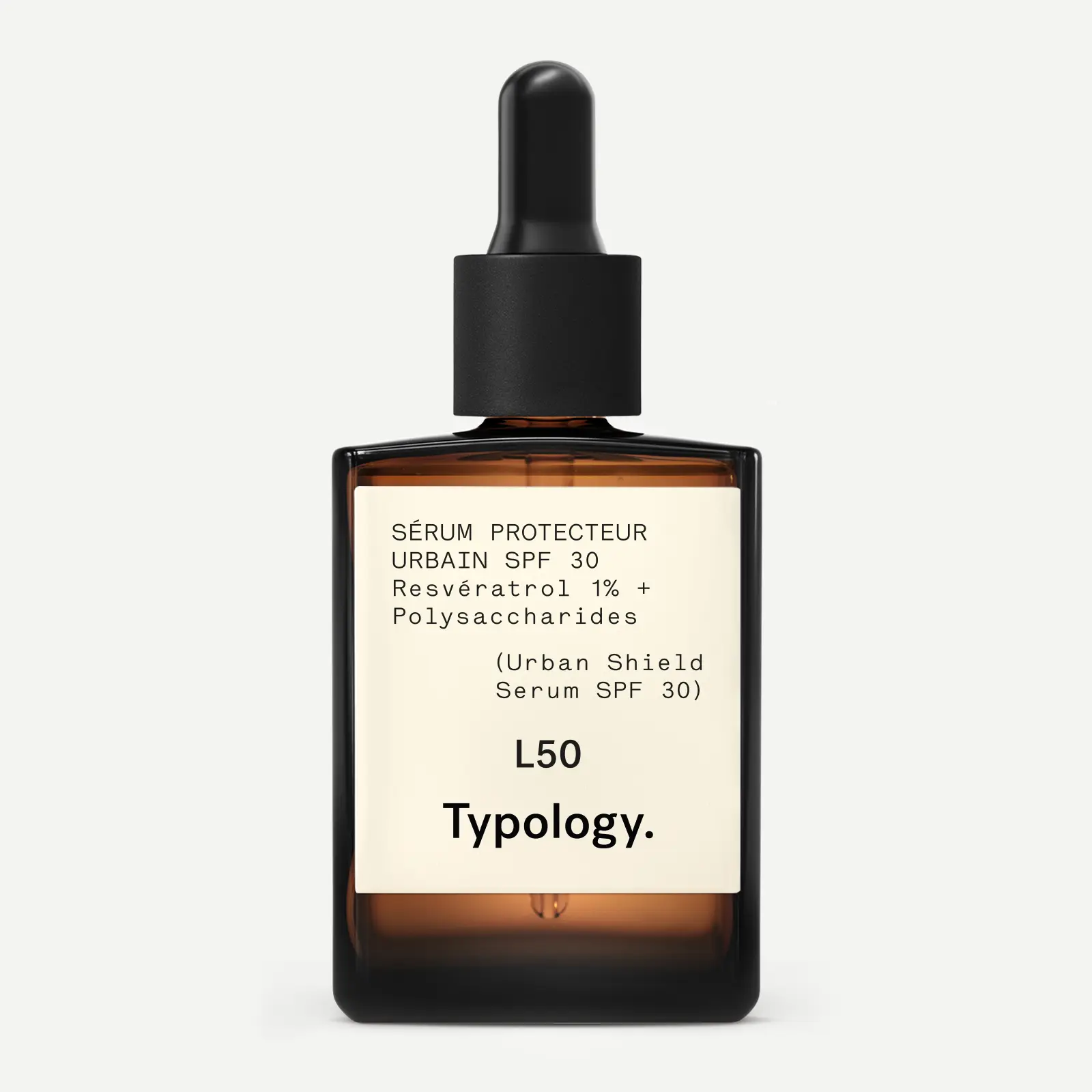SPF 30 Urban Shield Serum — 1% Resveratrol + Polysaccharides